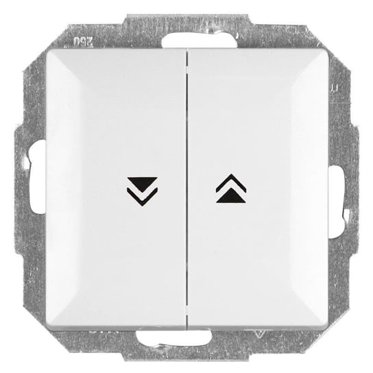 Abex Perła biały - łącznik żaluzyjny stabilny WP-11P Abex