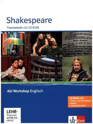 Abi Workshop. Englisch. Shakespeare (TH) (AT). Themenheft mit CD-ROM. Klasse 11/12 (G8); KLasse 12/13 (G9) Klett Ernst /Schulbuch, Klett Ernst Verlag Gmbh
