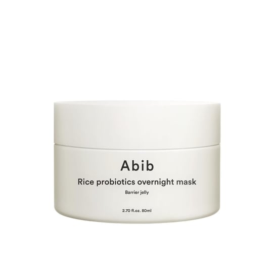 Abib, Rice Probiotics Overnight Mask Barrier Jelly, Maska Do Twarzy Na Noc, 80ml Abib