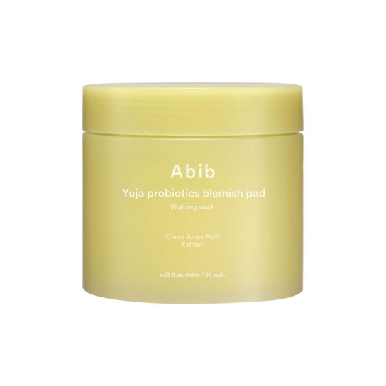 Abib Yuja Probiotics Blemish Pad Vitalizing Touch, Płatki do twarzy, 60 szt. Inna marka
