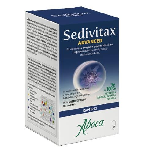 Aboca Sedivitax Advanced, Suplement diety, 30 Kaps. Aboca