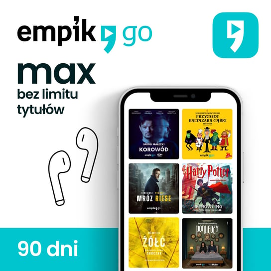 Abonament Empik Go Max na 90 dni Empik