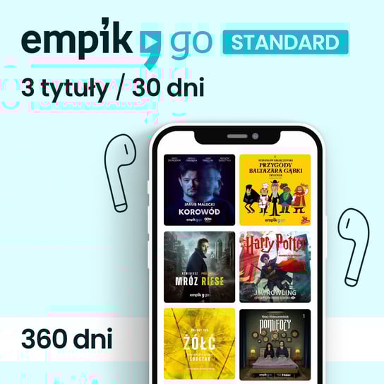 Abonament Empik Go Standard na 360 dni 