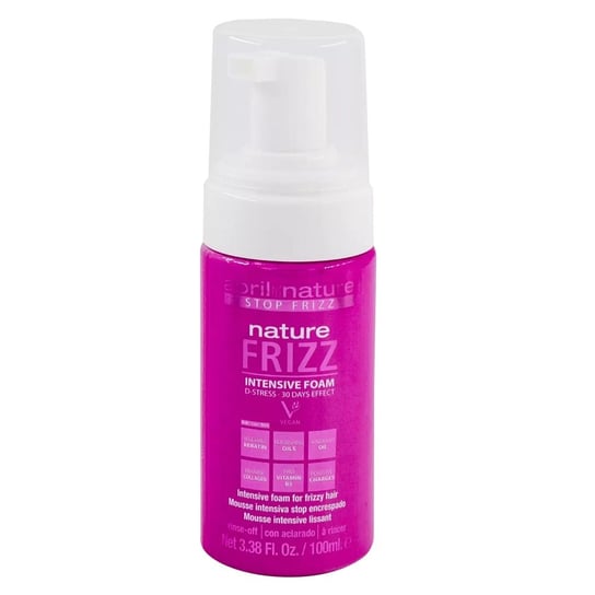 abril et nature, Nature Frizz Intensive Foam, pianka do włosów, 100ml Abril Et Nature