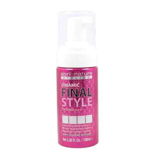 abril et nature, Styling Dinamic Final Style Fix Forze, Elastyczna pianka do stylizacji loków, 100ml Abril Et Nature