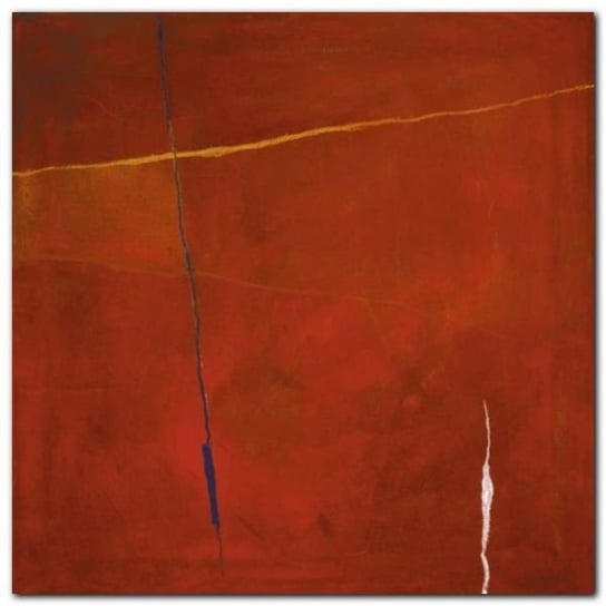 Abstract In Red plakat obraz 30x30cm Wizard+Genius