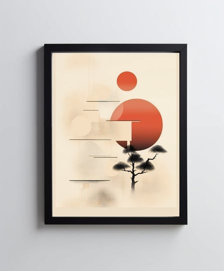 Abstrakcja - 50x70 cm - Bez ramy Harmony Posters