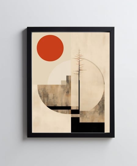 Abstrakcja - 50x70 cm - Bez ramy Harmony Posters