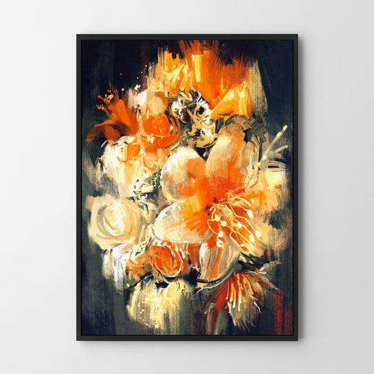Abstrakcja Kwiaty A4 (21x29.7cm) Hog Studio