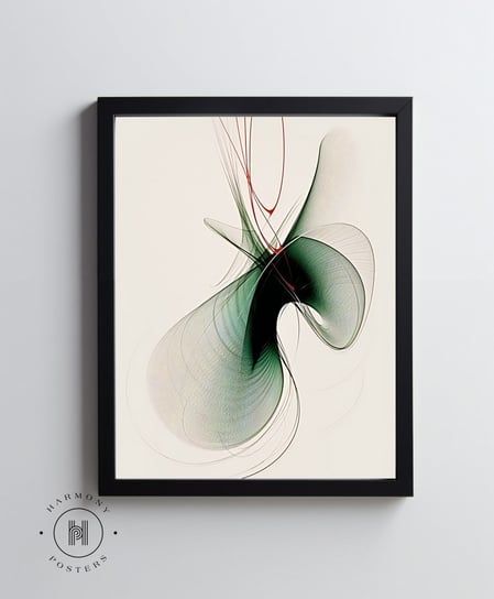 Abstrakcyjne Linie - 30x40 cm - Bez ramy Harmony Posters