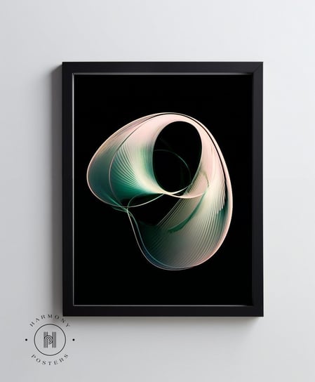 Abstrakcyjne linie - 30x40 cm - Bez ramy Harmony Posters