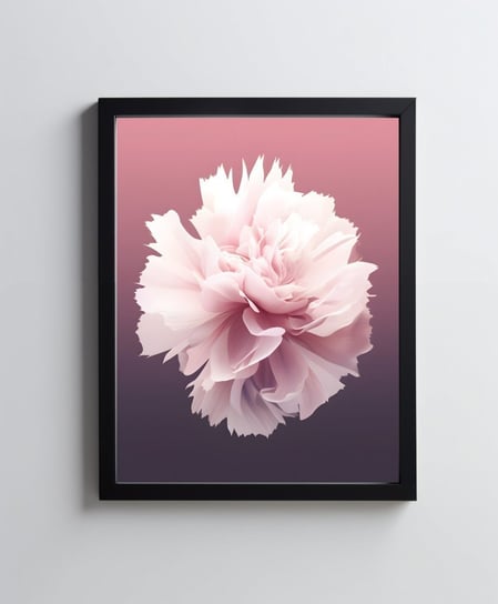 Abstrakcyjny kwiat - 40x50 cm - Bez ramy Harmony Posters