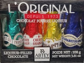 Abtey Chocolatier, francuskie czekoladki z nadzieniem na bazie likierów L'Origina, 108 g Nestle