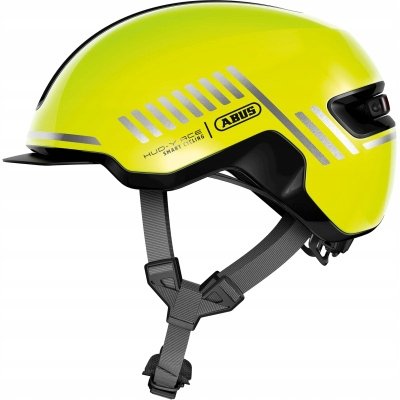 Abus kask rowerowy helm Hud-Y signal yellow rozmiar L 57-61 cm Alpina Sport