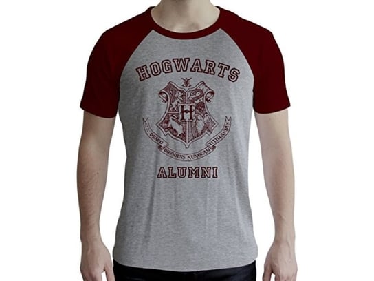 Abystyle - Harry Potter - Tshirt Alumni - Mężczyźni - Szaro-Czerwony (L) Inna marka