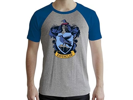 Abystyle - Harry Potter - Tshirt - Ravenclaw - Mężczyźni - Szaro-Niebieski - Premium (L) Inna marka