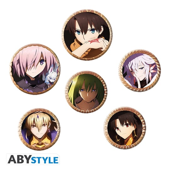 Abystyle, Przypinki Fate/Grand Order ABYstyle