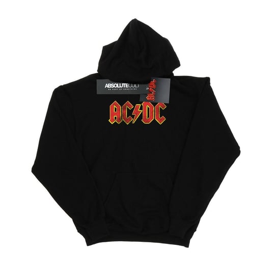 AC/DC Bluza Męska Z Czerwonym Logo (3XL / Czarny) AC/DC