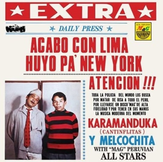 Acabo Con Lima Huyo Pa Nueva York, płyta winylowa Karamanduka Y Melcochita