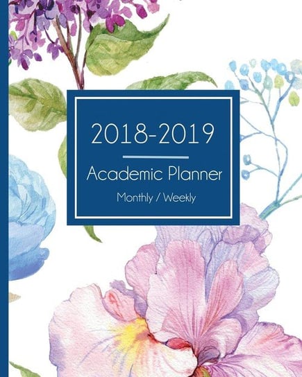 Academic Monthly Planner 2018-2019 Dylanna Journals