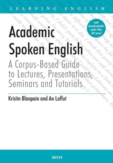 Academic Spoken English Blanpain Kristin