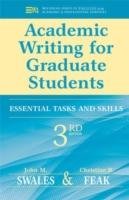 Academic Writing for Graduate Students Swales John M., Feak Christine B.