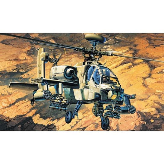 Academy, AH64A Apache, Model do sklejania, 10+ Academy