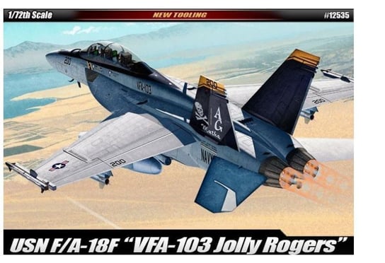 Academy Model Plastikowy F/A-18F Usn Vf-103 Jolly Rogers Inna marka