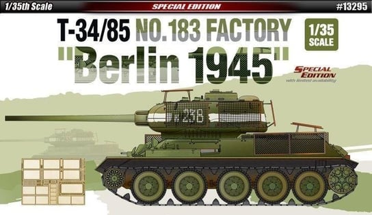 Academy, T-34/85 No.183 Factory Berlin 1945, Model do sklejania Academy