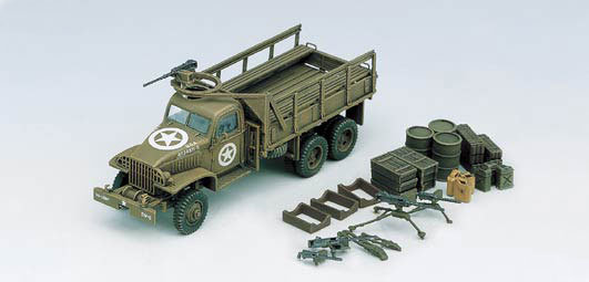 Academy, WWII Ground Vehicle Set2 U.S., Model do sklejania, 12+ Academy
