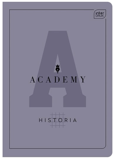 Academy, Zeszyt A5 60 kartek, kratka, Historia Interdruk