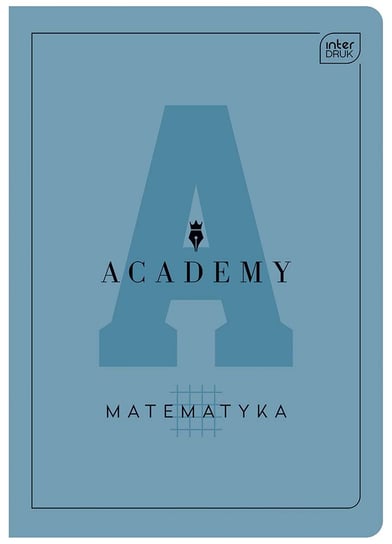 Academy, Zeszyt A5 60 kartek, kratka, Matematyka Interdruk