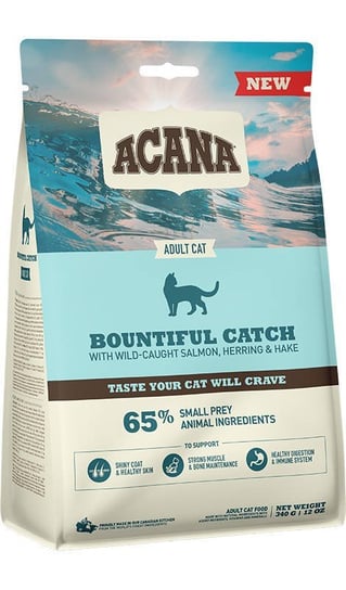 Acana Bountiful Catch dla kota - zdrowa skóra i sierść 340g Acana