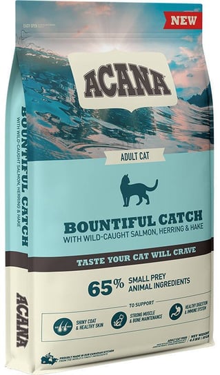Acana Bountiful Catch dla kota - zdrowa skóra i sierść 4,5kg Acana