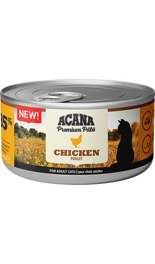 Acana Cat Premium Pate, Karma mokra, kurczak, 85g Acana