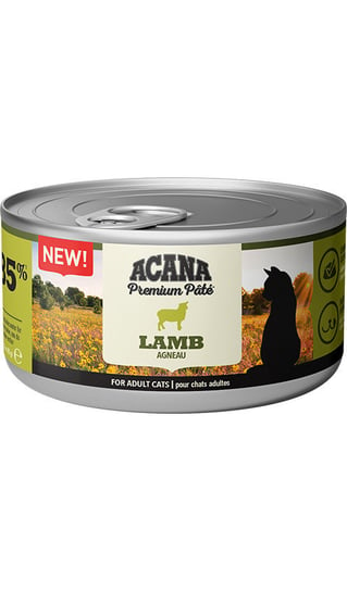 Acana Cat  Premium Pate Lamb 85g Acana