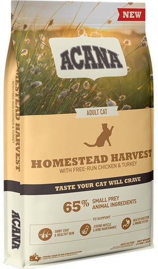 Acana Homestead Harvest dla kotów - wsparcie odporności 4,5kg Acana