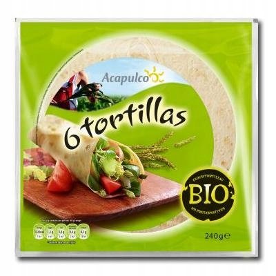 ACAPULCO Tortilla (245g/6szt) - BIO ACAPULCO