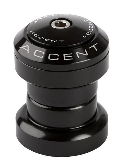 Accent, Stery Ahead HST-S11 1-1/8", czarny, rozmiar uniwersalny Accent