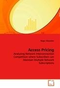 Access Pricing Alexander Roger