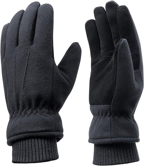 Acdyion Zimowe Rękawiczki Wodoszczelne Thinsulate, Czarne, Rozmiar S NIKCORP