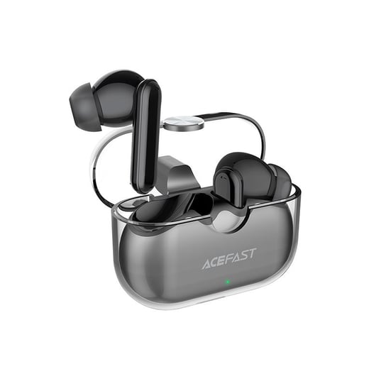Acefast dokanałowe słuchawki bezprzewodowe TWS Bluetooth 5.2, cVc 8.0, aptX, wodoodporne IPX7 czarny Inny producent