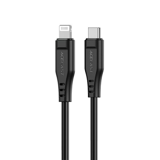 Acefast kabel MFI USB Typ C - Lightning 1,2m, 30W, 3A czarny (C3-01 black) Acefast