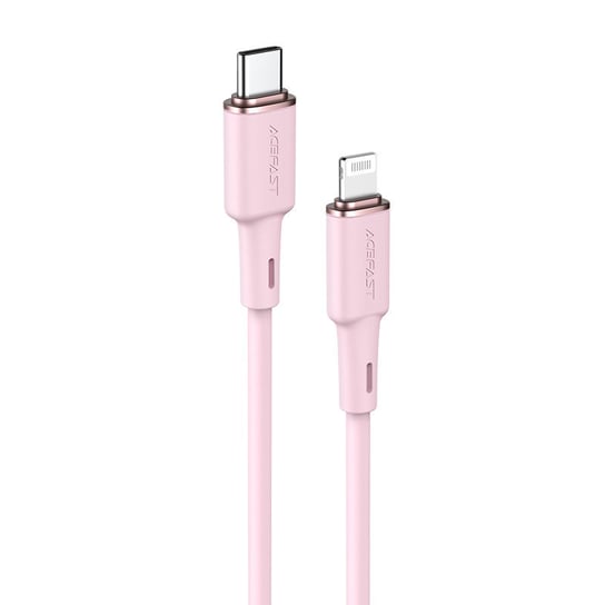 Acefast kabel MFI USB Typ C - Lightning 1,2m, 30W, 3A różowy (C2-01 pink) Acefast