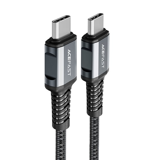 Acefast kabel USB Typ C - USB Typ C 1,2m, 60W (20V/3A) szary (C1-03 deep space gray) Acefast
