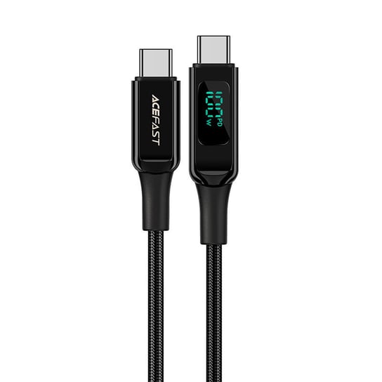 Acefast kabel USB Typ C - USB Typ C 2m, 100W (20V/5A) czarny (C6-03 Black) Acefast