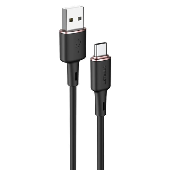 Acefast kabel USB - USB Typ C 1,2m, 3A czarny (C2-04 black) Acefast