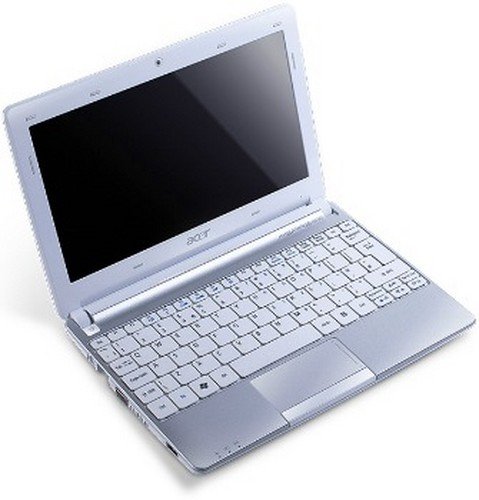 Acer Aspire One D257-1Cws N435/10,1"/UMA/1G/250/3cell/5-in-1/0.3Mpix/W7S/White Acer