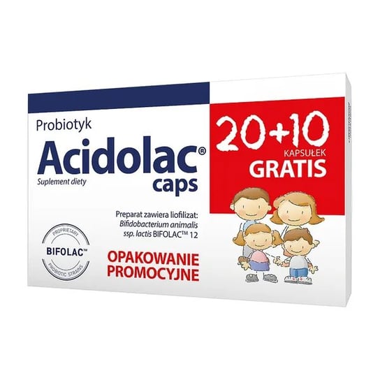 Acidolac Caps, 30 kapsułek Polpharma