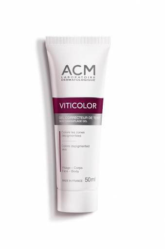 ACM Vitix, żel barwiący do skóry z plamami depigmentacyjnymi, 50ml ACM
